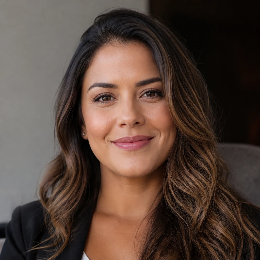 Retrato de uma mulher de aproximadamente 31 anos